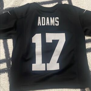 NFL Black Jersey with White Number 17